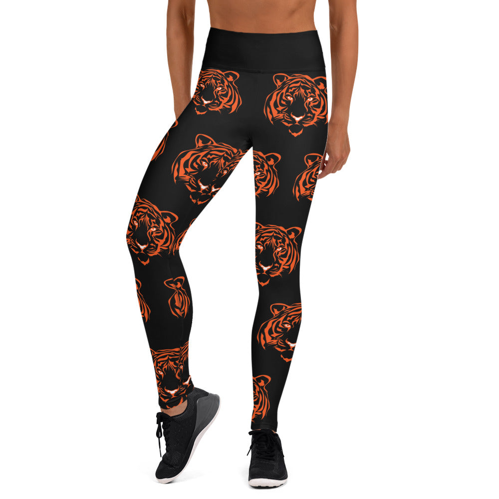 Black Tiger Yoga Leggings