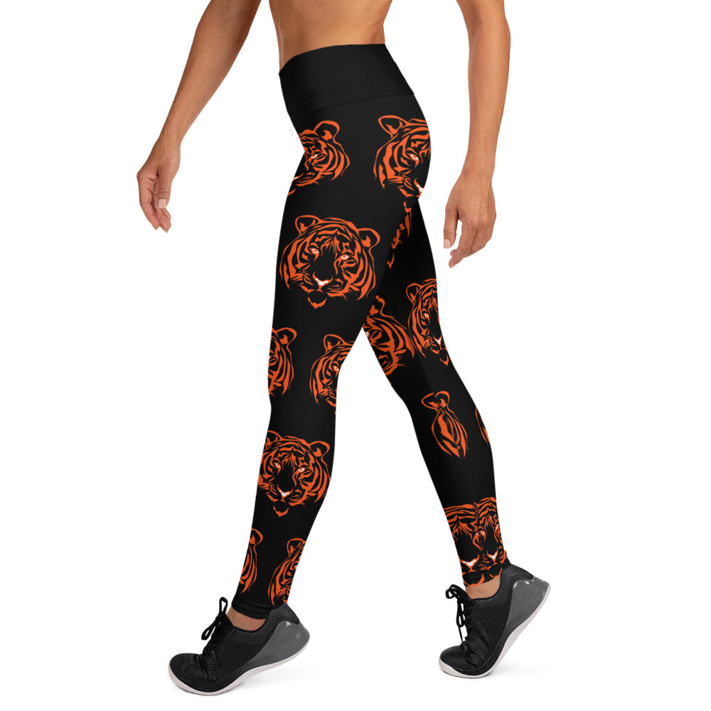 Black Tiger Yoga Leggings