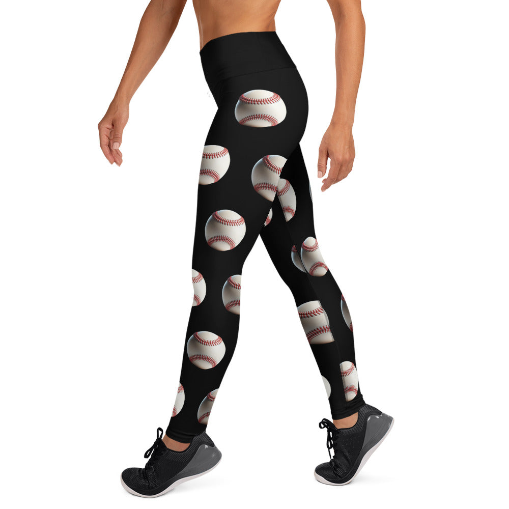 Baseball Yoga Leggings