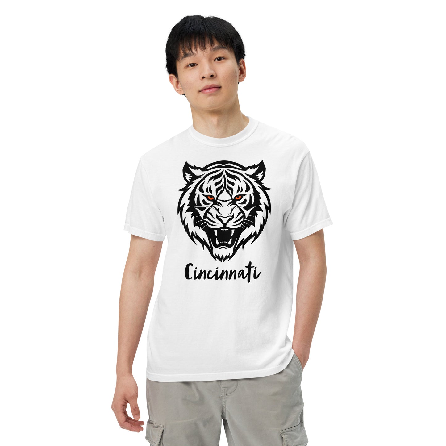 Whiteout Tiger (Comfort Colors Tee)