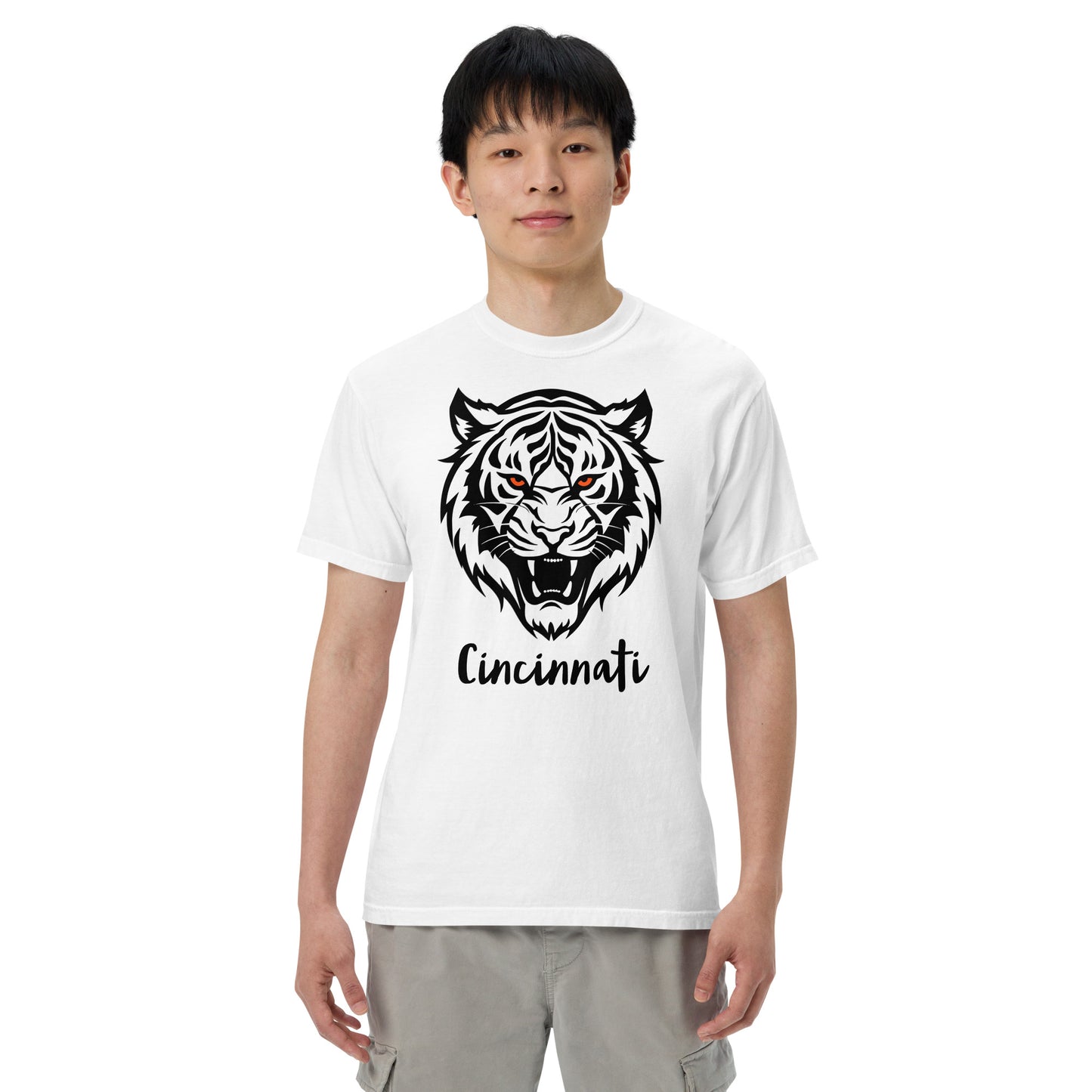 Whiteout Tiger (Comfort Colors Tee)