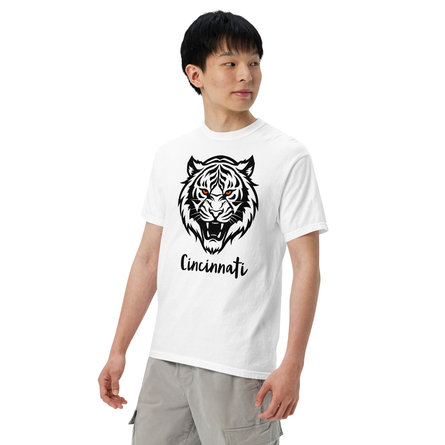 Whiteout Tiger (Comfort Colors Tee)