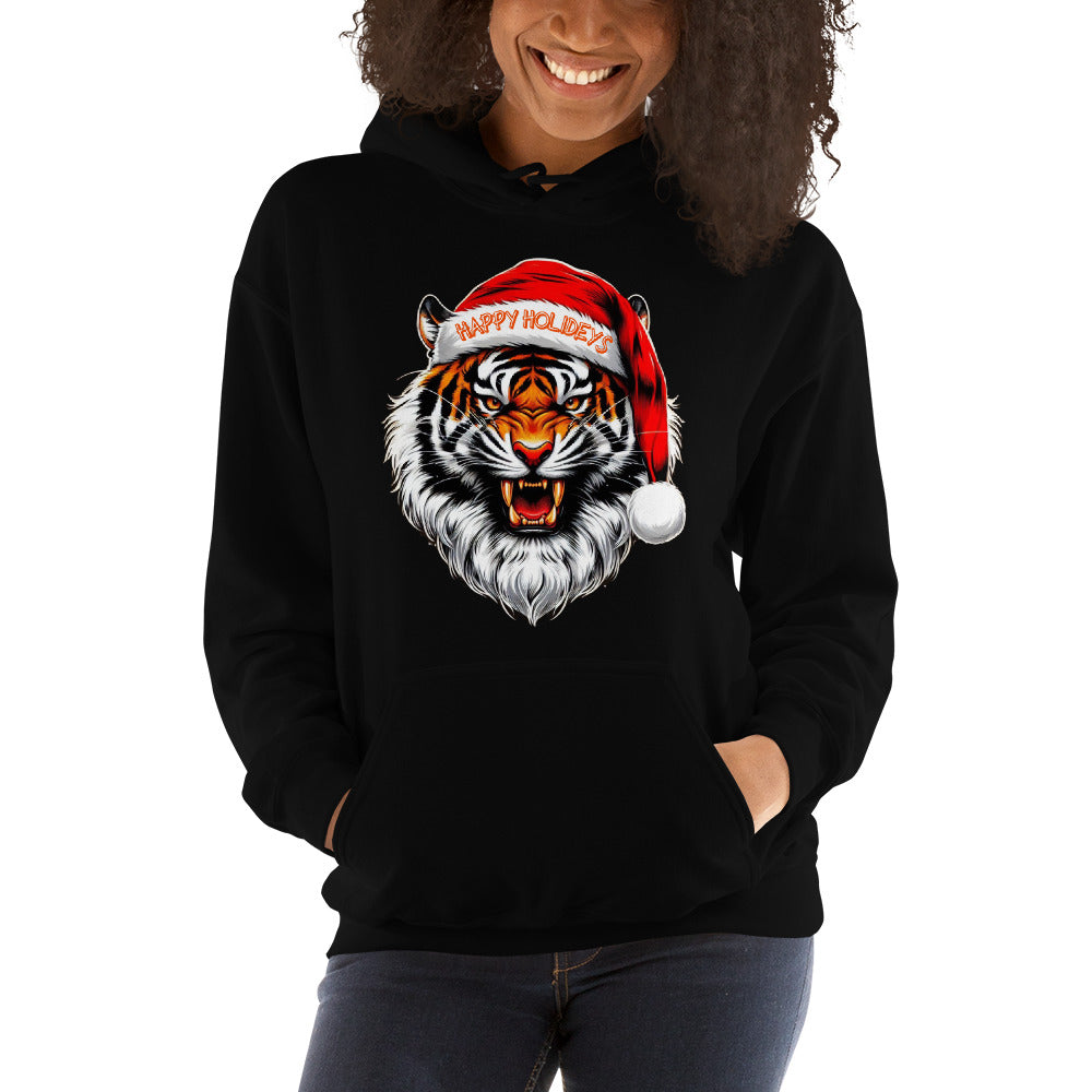 Tiger Santa Hoodie