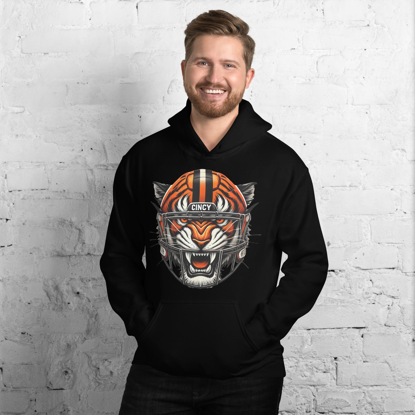 Tiger Helmet Hoodie