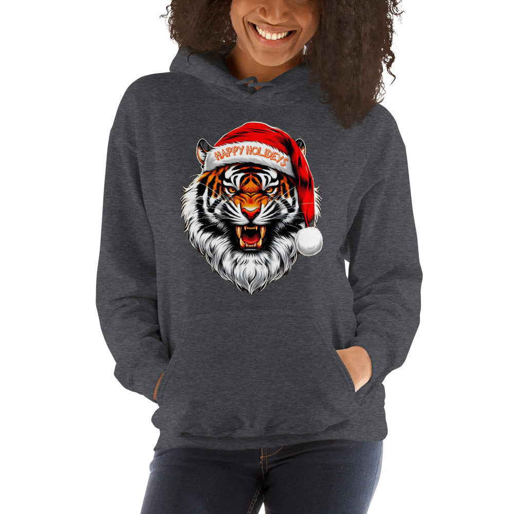 Tiger Santa Hoodie