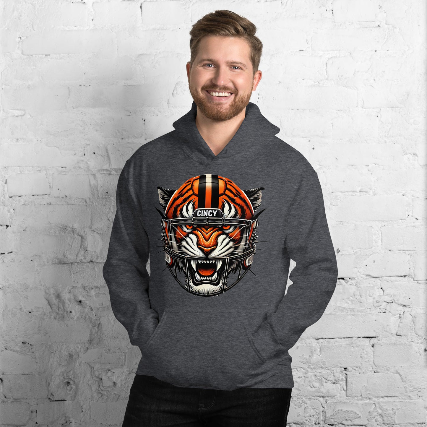 Tiger Helmet Hoodie