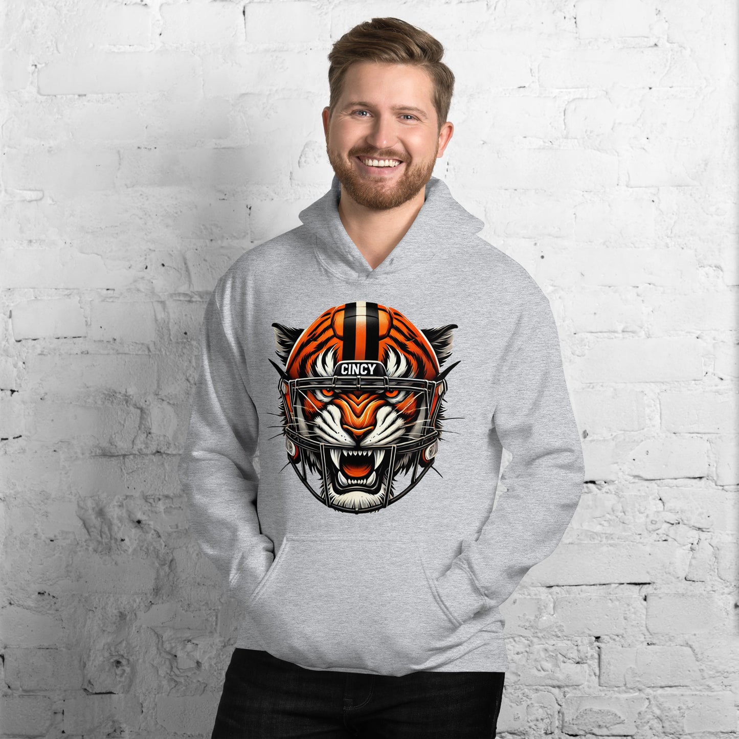 Tiger Helmet Hoodie