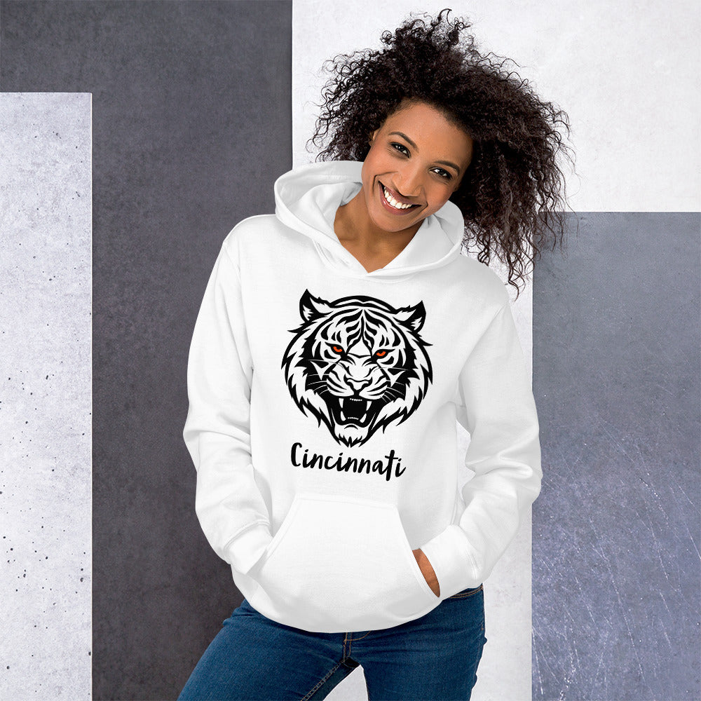 Whiteout Tiger Hoodie