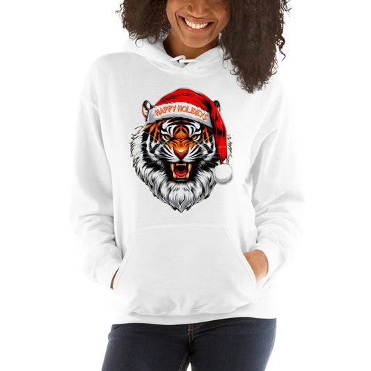 Tiger Santa Hoodie